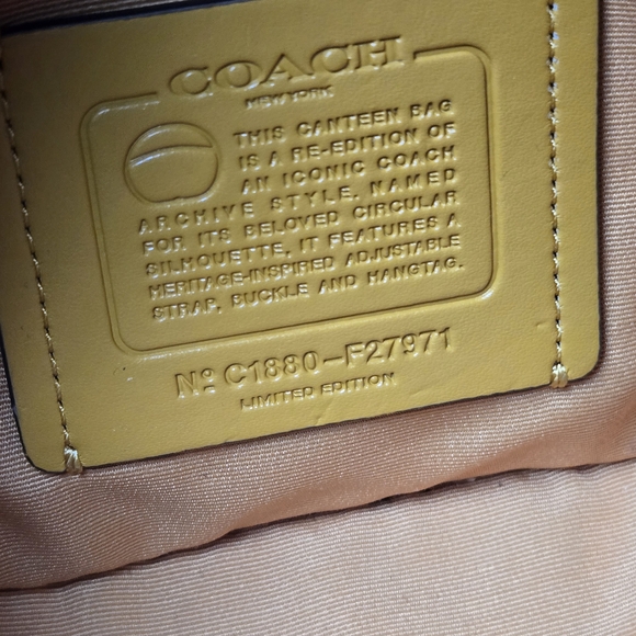 Coach Canteen Bag, Limited Edition Archive Re-Edition - Picture 11 of 15